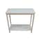 International Concepts Rectangle Portman Accent Table, 31 W, 14 L, 29 in H, Wood, Unfinished OT-43 - alternate 4